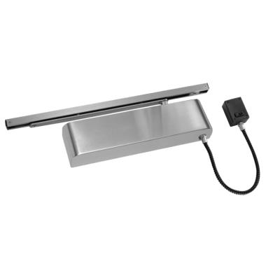 Door Closer with Electromagtic Hold Open Track Arm