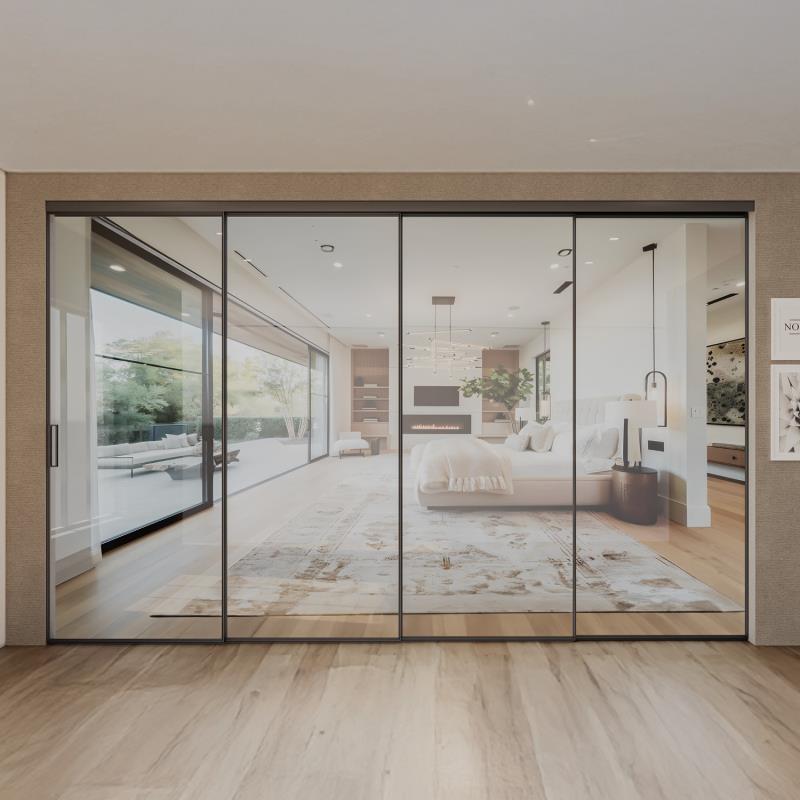 Axis Slim Frame (4507) Telescopic Sliding System (1+3)