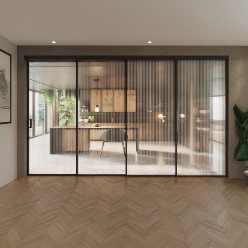 Slim Frame Telescopic Sliding System (1+3)