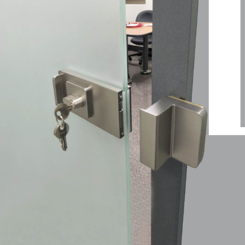 Sliding Door Handles with Locks