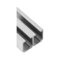 Aluminium Anodized Track for Double Sliding Door Panels