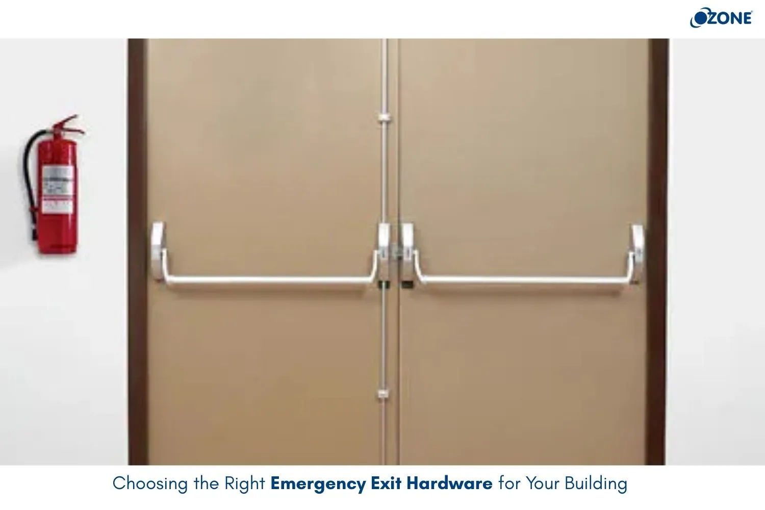 Choosing the Right Emergency Exit Hardware for Your Building
