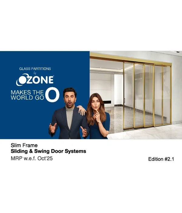 Slim Frame Sliding & Swing Door Systems Edition MRP
