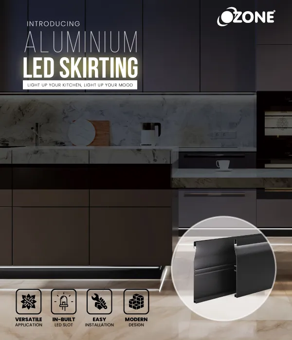 LED Aluminium Skirting