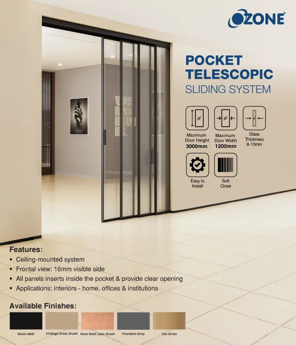 Pocket Telescopic Sliding