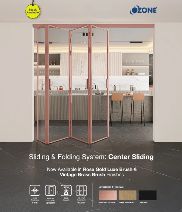 Sliding & Folding Systems - Center Sliding