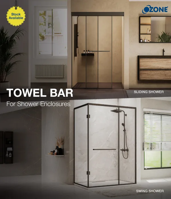 Towel Bar For Shower Enclosures