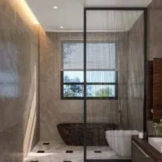Walk-In Shower Cabin
