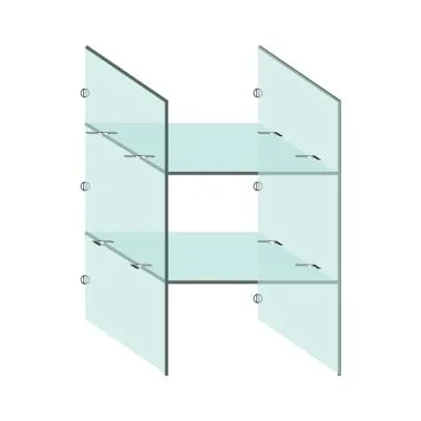 Glass with Vertical Glass Holder , SSS , NA | Ozone