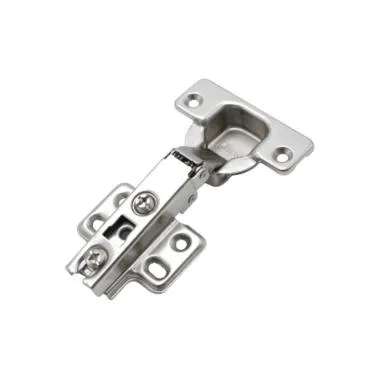 Auto Close Hinge with Smooth Self-Closing Mechanism | Screw-On Mounting Plate with 4 Holes Auto Close Hinge with Smooth Self-Closing Mechanism | Screw-On Mounting Plate with 4 Holes