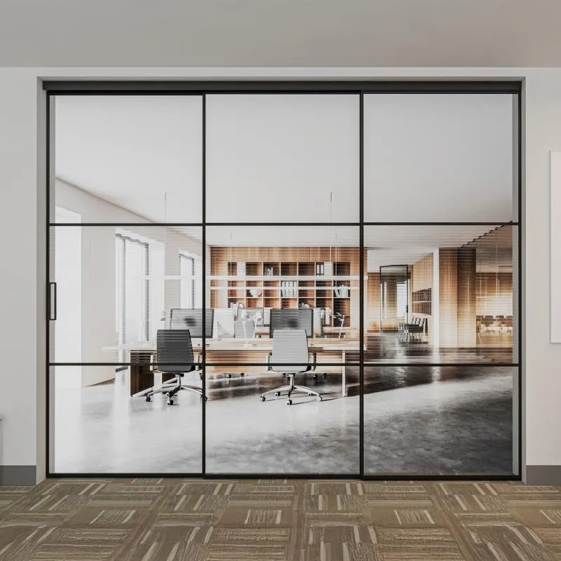 Linea Slim Frame (4507) Telescopic Sliding System (1+2)