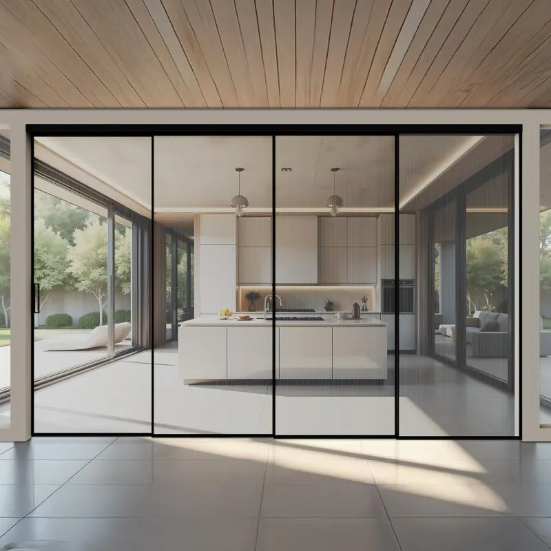 Linea Slim Frame (4507) Telescopic Sliding System (1+3)