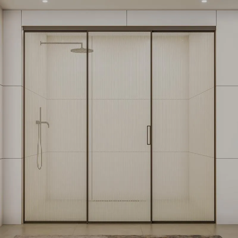 Linea Slim Frame (4507) Sliding Shower System (2+1)