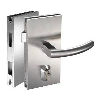 Glass Door Lock With Latch Bolt, Dead Bolt & Strike Box | Ozone