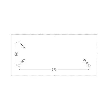 Towel Bar With Square Pipe | Ozone