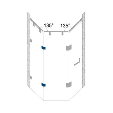 Glass-to-Glass Connector 135° | Ozone