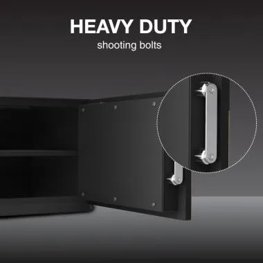 16 Litres Wi-Fi Safe Locker for Home & Office – Fingerprint Lock, 3-in-1 Unlocking | Ozone