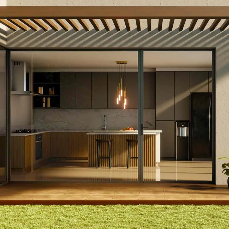 Pro Series Aluminum Casement Doors