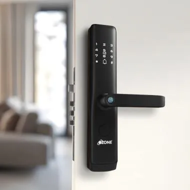 Smart Wi-Fi External Lock and Video Door Phone Combo, 6-Way Access | Ozone