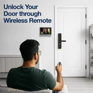 Smart Wi-Fi External Lock and Video Door Phone Combo, 6-Way Access | Ozone